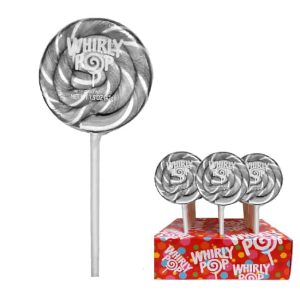 Adams & Brooks Whirly Pop Silver 24x1.5oz