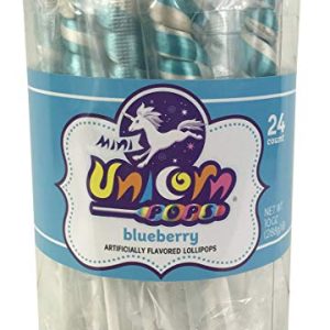 Adams & Brooks Mini Unicorn Pops Blueberry 24