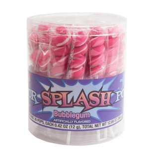 Albert's Colour Splash Pops Bubblegum 30