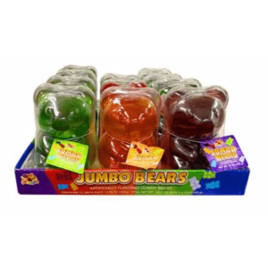 Albert's Jumbo Bears Assorted 12x12oz
