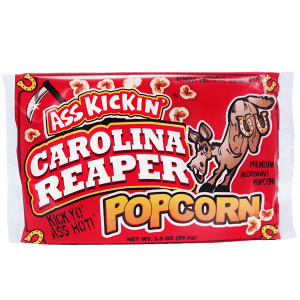 Ass Kickin' Microwave Popcorn Carolina Reaper 12