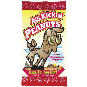 Ass Kickin' Peanuts Habanero Pepper 24x1oz