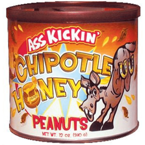 Ass Kickin' Peanuts Chipotle Honey 12oz