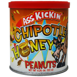 Ass Kickin' Peanuts Chipotle Honey 4.25oz