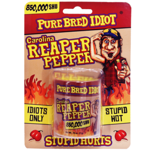 Pure Bred Idiot Seasoning Pure Ground Carolina Reaper Pepper 21g
