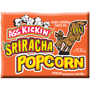 Ass Kickin' Microwave Popcorn Sriracha 12