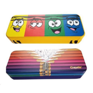 Crayola Marker and Pencil Holder Tin Box 12