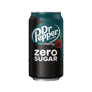 Dr. Pepper Zero Sugar Cherry 12x355ml (Best Before August 16 2026)