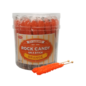 Espeez Rock Candy On A Stick Orange 36