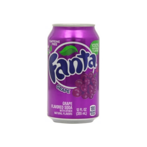 Fanta Grape Soda USA 12x355ml (Best Before January 26 2026)