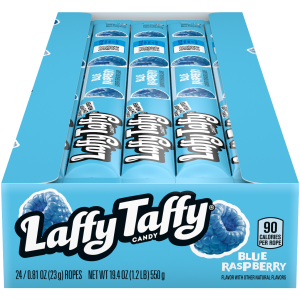Ferrara Laffy Taffy Rope Blue Raspberry 24