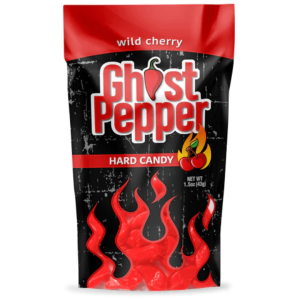 Flamethrower Ghost Pepper Wild Cherry Hard Candy 24
