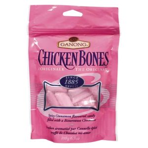 Ganong Chicken Bones Peg Bag 12x180g
