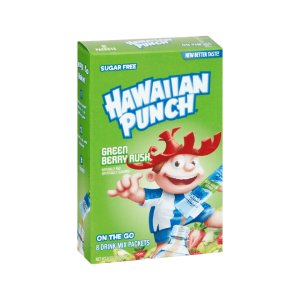 Hawaiian Punch Single To Go Sugar Free Green Berry Rush 12