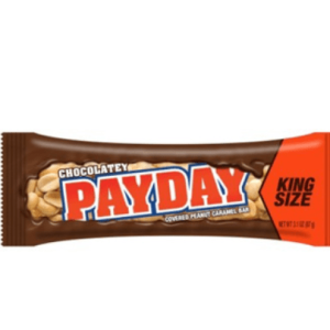 Hershey Payday Chocolatey Peanut Caramel Bar King Size 18x3.1oz