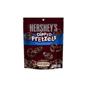 Hershey Milk Chocolate Dipped Pretzels Peg Bag 12x4.25oz