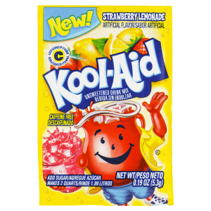 Kraft Kool-Aid Drink Mix Unsweetened Strawberry Lemonade 48