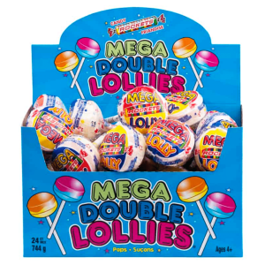 Rockets Mega Double Lollies 24