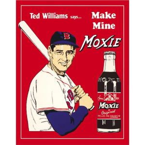 Metal Sign Ted's Moxie 16"x12.5"
