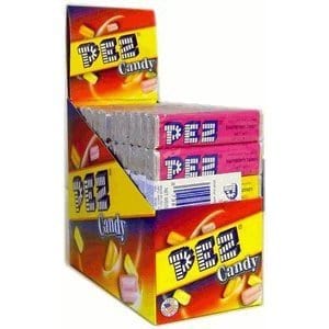 PEZ Refill Fruit Assorted 12x6