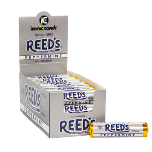 Reeds Hard Candy Rolls Peppermint 24