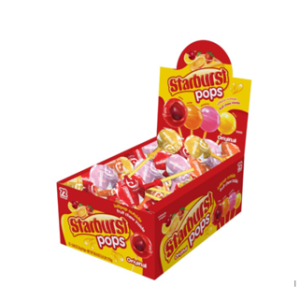 Spangler Starburst Pops 72x24g