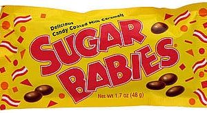 Sugar Babies Candy Coated Milk Caramels 24x48g