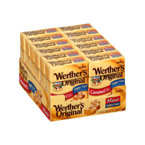 Werther's Original Sugar Free Minis 12x1.48oz