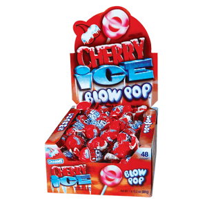 Charms Blow Pops Cherry Ice 48
