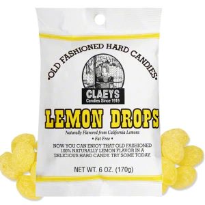 Claeys Hard Candies Lemon 24x6oz