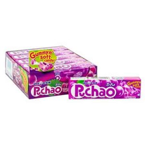 Puchao Gummy N' Soft Candy Grape Japanese 10x50g