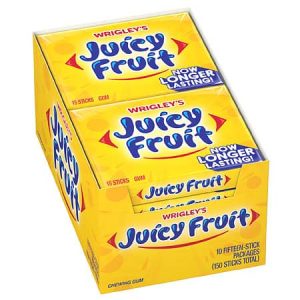 Wrigley Juicy Fruit Slim Pack 10
