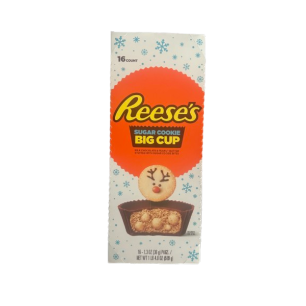 Reese's Milk Chocolate Peanut Butter Cup big Cup Stuffed Christmas 24