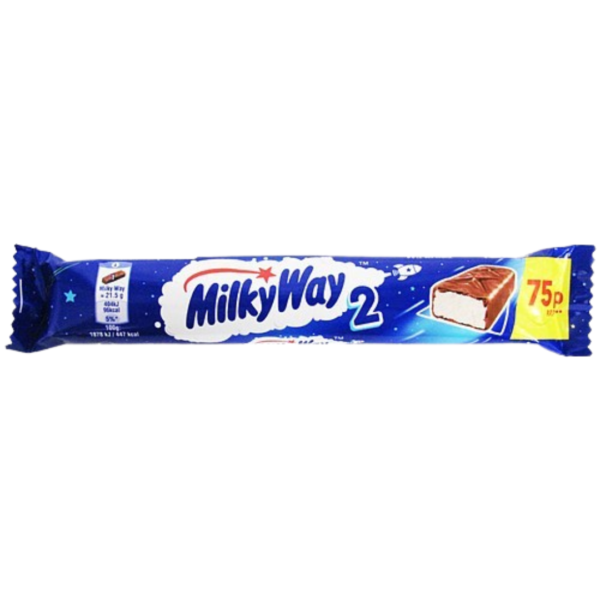 Nestle Milkyway Twin Price Marked British 2x28x21.5g