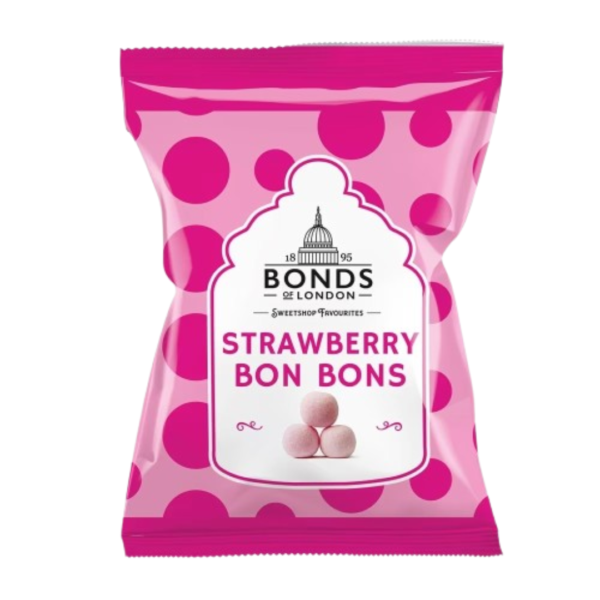 Bonds Strawberry Bon Bons British 12x110g