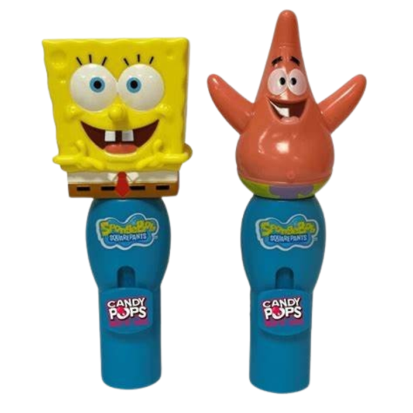 Sponge Bob Squarepants Sugar Free Candy Pop British 12x8g