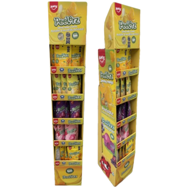 Amos 4D Peelerz Gummy Displayer 60x170g