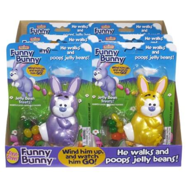 Funny Bunny Wind Up Easter 8x21g
