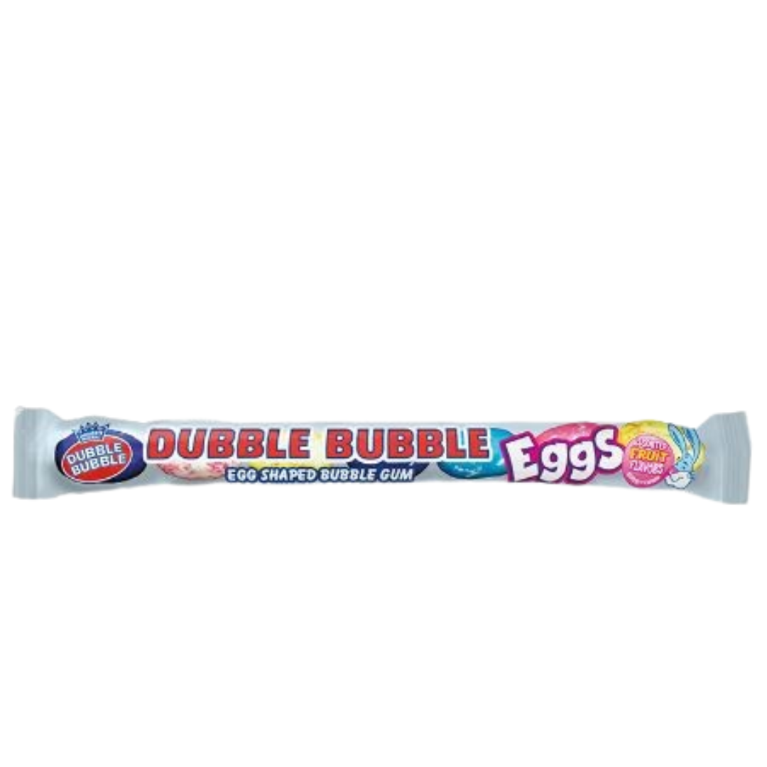 Charms Dubble Bubble Gum Eggs Seven Pieces Easter 24x2.1oz Charms Dubble Bubble Gum Eggs Seven Pieces Easter 24x2.1oz