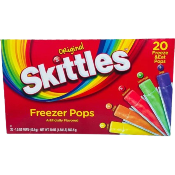 Skittles Freezer Pops 12x20