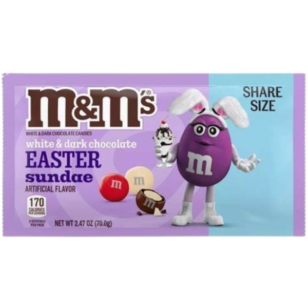 M&M's Easter Sundae Share Size 12x7.43oz