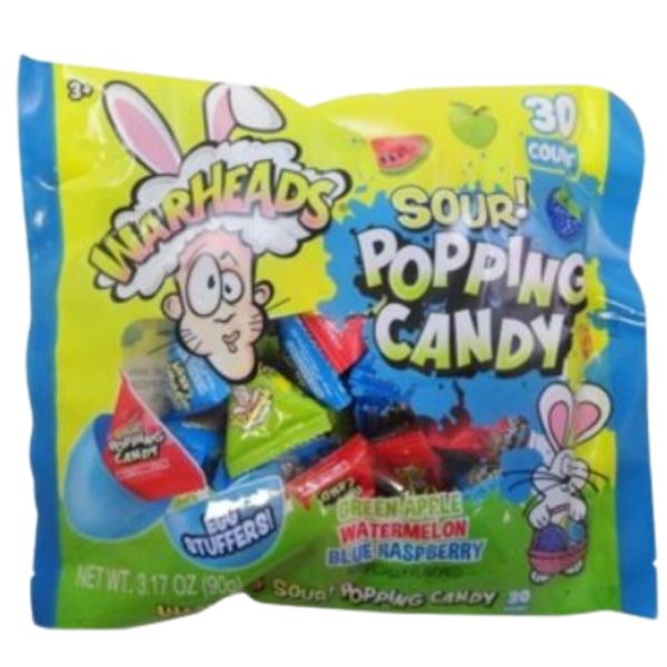 Hilco Warhead Easter 30ct. Popping Candy Laydown Bag 12x3.17oz