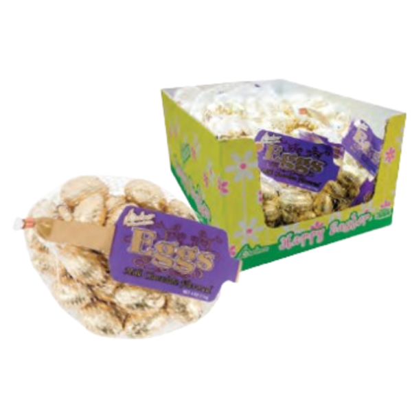 Palmer Easter Mesh Gold MCF Eggs 18x4oz
