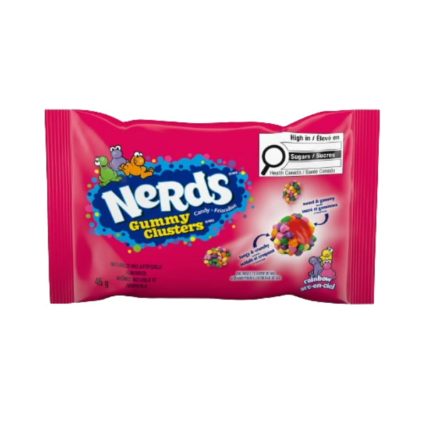 Ferrara Nerds Gummy Cluster Rainbow 20x45g
