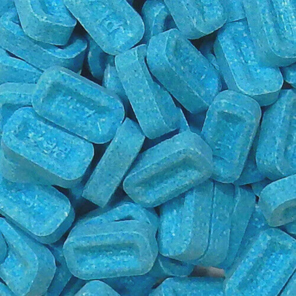 PEZ Unwrapped Sour Blue Raspberry Candy 10lb