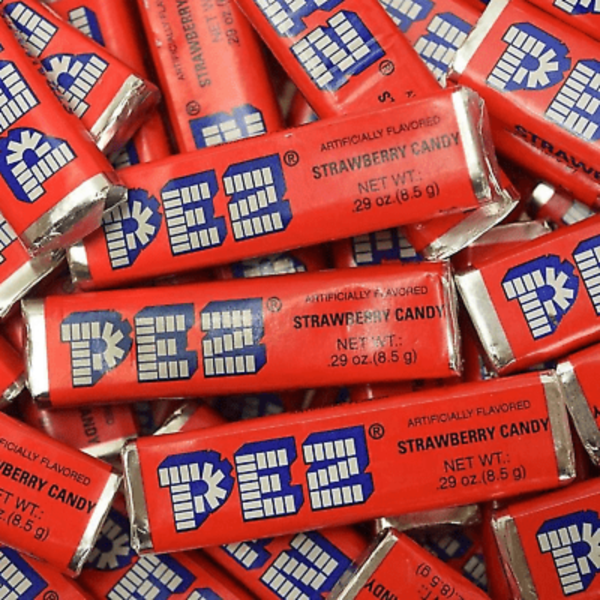 PEZ Wrapped Refill Strawberry Candy 10lb