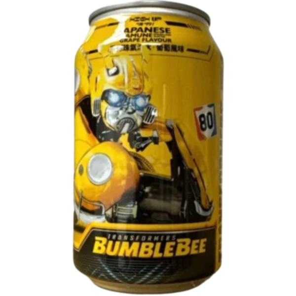 Transformer Bumble Bee Grape Flavour Ramune Taiwan 24x330ml