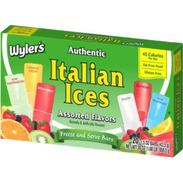 Wylers Authentic Italian Ice Original 12x20x1.5oz