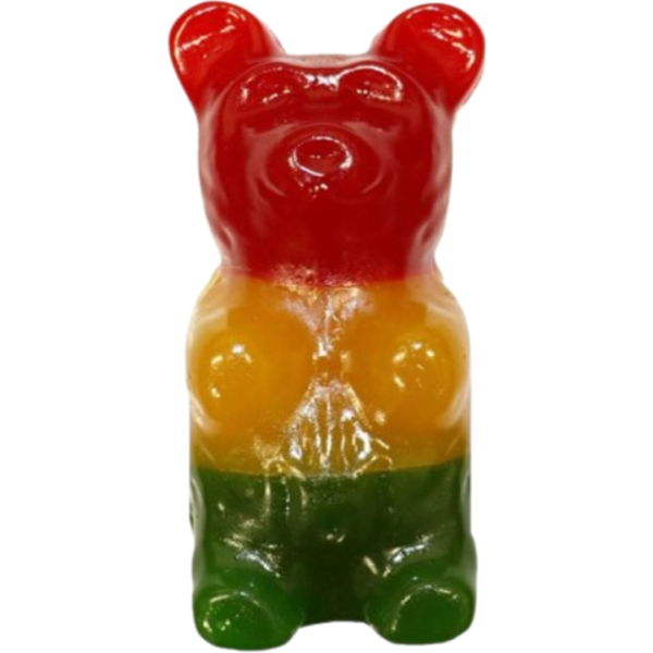 GGB Candies Giant Gummy Bear Three -Tone Cherry-Lemon-Sour Apple 5lb