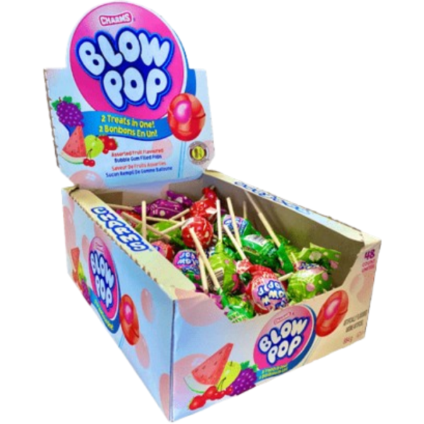 Charms Blow Pop Assorted 48